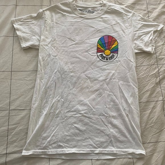 Free and Easy Spectrum SS Tee "Don't Trip" white size Small - Picture 1 of 3